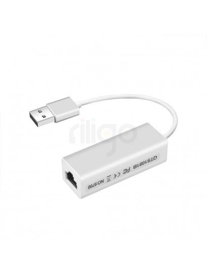 מתאם רשת מ- USB 2.0 ל- LAN RJ45 GIGABIT