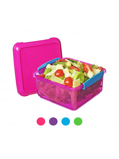 קופסת אוכל  | קופסא סיסטמה 1.2 Sistema Lunch Plus במבחר צבעים