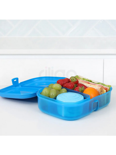 קופסת אוכל | קופסת אוכל 1.1 ליטר sistema RIBBON במבחר צבעים