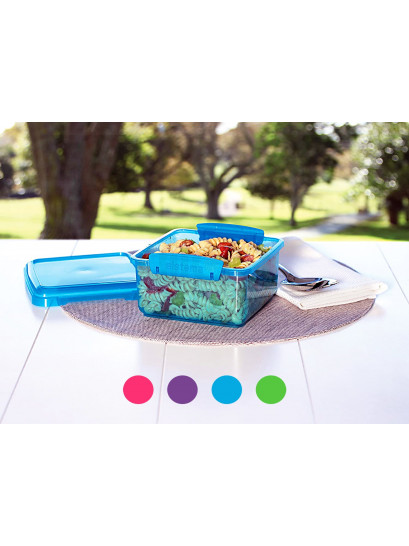 קופסת אוכל  | קופסא סיסטמה 1.2 Sistema Lunch Plus במבחר צבעים