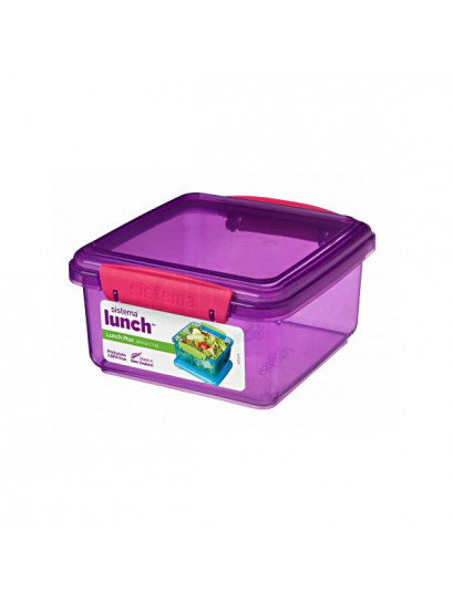 קופסת אוכל  | קופסא סיסטמה 1.2 Sistema Lunch Plus במבחר צבעים