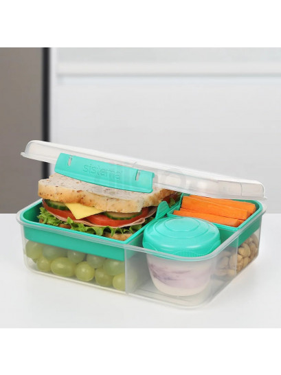 קופסת אוכל סיסטמה 1.65 ליטר BENTO LUNCH TO GO - מנטה