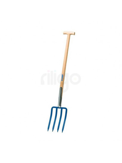 קלשון חפירה איכותי וחזק כולל ידית עץ AGEF
