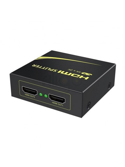 מפצל HDMI ל-2 מסכים מוגבר 4K@30hz