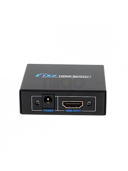 מפצל HDMI ל-2 מסכים מוגבר איכותי 4K@30hz קומפקטי