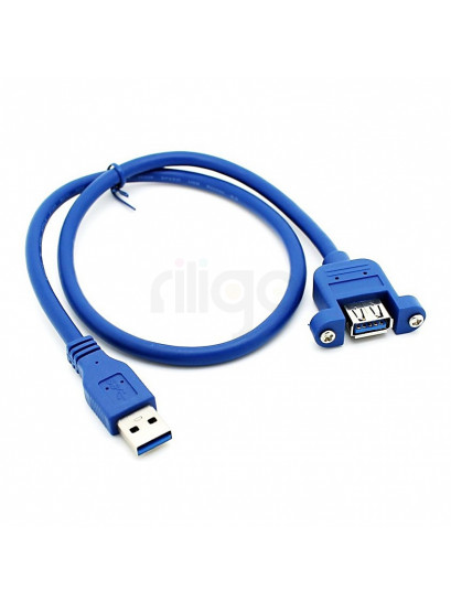כבל מאריך usb 3.0 | כבל מאריך usb3.0 על פאנל 3 מטר