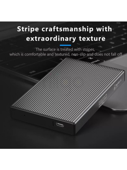 מארז חיצוני לדיסק קשיח SATA 2.5 USB Type-C
