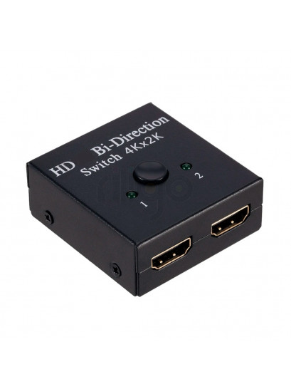 סוויטש מיתוג HDMI דו-כיוונית מ2 מכשירים למכשיר 1 4K 30Hz