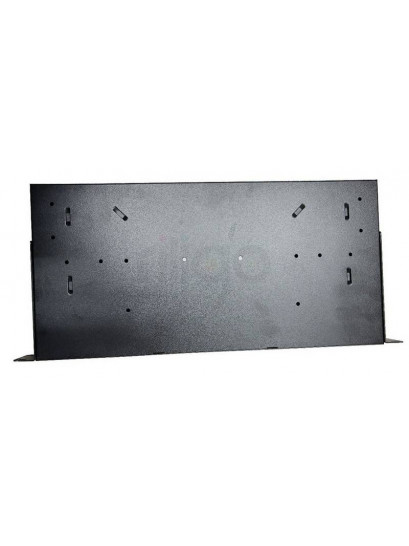 פנל אופטי פרימיום 1U ל-24xSC כפול או 24xLC קוואד, כולל מגש היתוך וברגים למתאמים