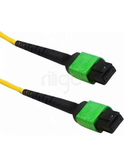 מגשר אופטי MPO/APC F-F TYPE B 12*SM באורך 3 מטר