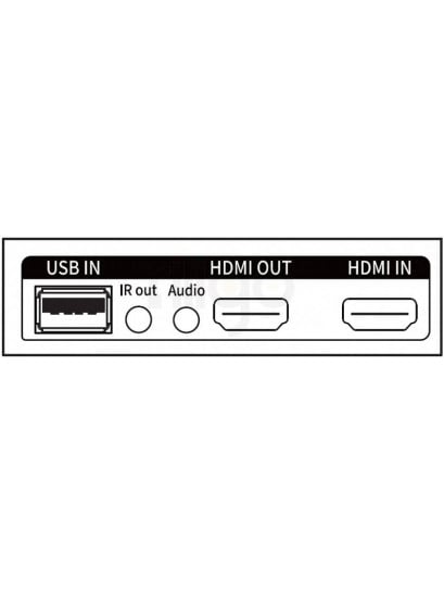מרחיק KVM HDMI+USB על CAT6 עד 60מ ב-4K@60HZ עד 100מ ב-1080P@60HZ, תומך POC