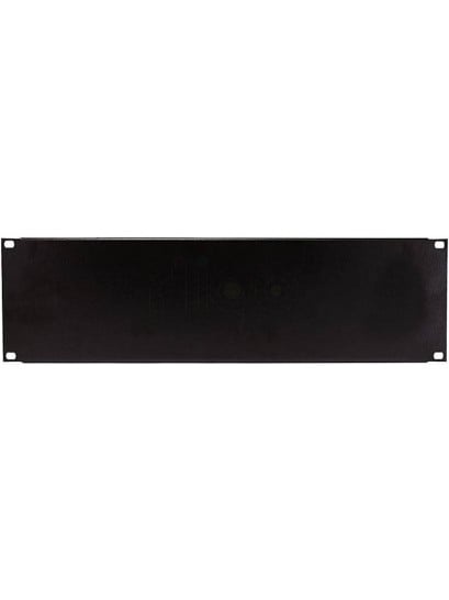 פנל עיוור 19'' 3U מתכתי שחור