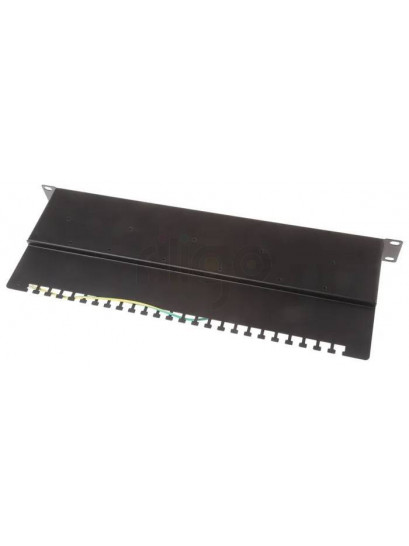 פנל טלפוניה 50 פורט CAT3 8P4C, לארון 1U ''19
