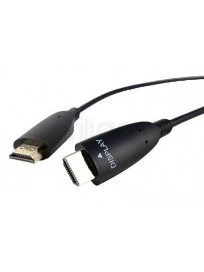 כבל AOC HDMI 2.1 מבוסס סיב אופטי באורך 100 מטר תומך 8K@60Hz / 4K@144Hz מקצועי