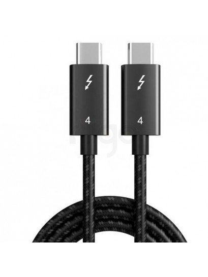 כבל Thunderbolt 4 | USB C ל-C | 40Gbps | טעינה 240W | 8K