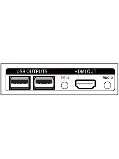 מרחיק KVM HDMI+USB+IR על CAT6 עד 60מ ב-4K@60HZ עד 100מ ב-1080P@60HZ