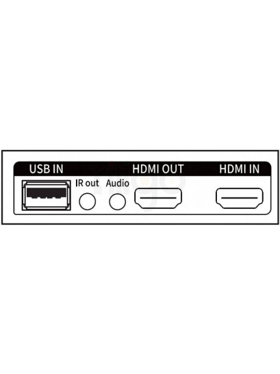 מרחיק KVM HDMI+USB+IR על CAT6 עד 60מ ב-4K@60HZ עד 100מ ב-1080P@60HZ