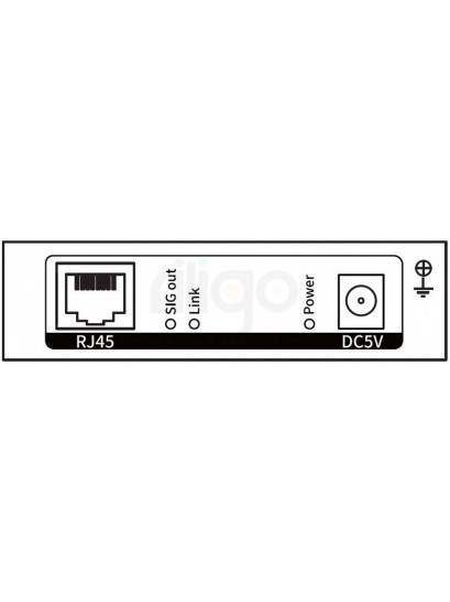 מרחיק KVM HDMI+USB+IR על CAT6 עד 60מ ב-4K@60HZ עד 100מ ב-1080P@60HZ