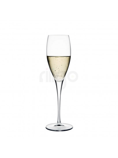 סט 4 כוסות לשמפניה מים/יין מקריסטל 220 מ"ל Prosecco