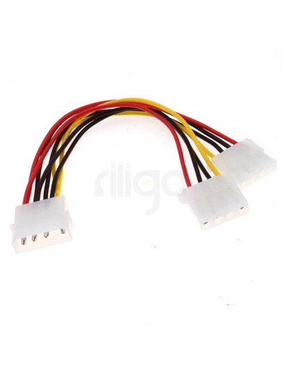 מפצל כבל MOLEX זכר ל-2 נקבות 0.20 ס"מ