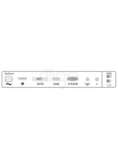 מסך מחשב 23.6 אינץ PHILIPS LED