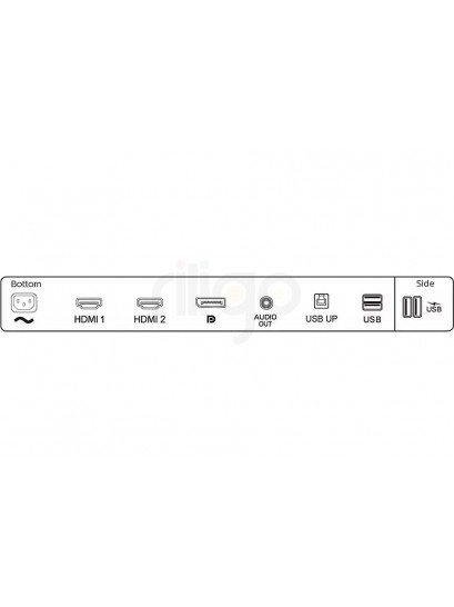 מסך מחשב 27 אינץ 4K UHD PHILIPS