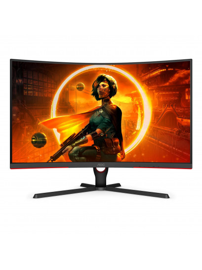מסך מחשב גיימינג קעור 32 אינץ למשחקים AOC סדרה G3AE