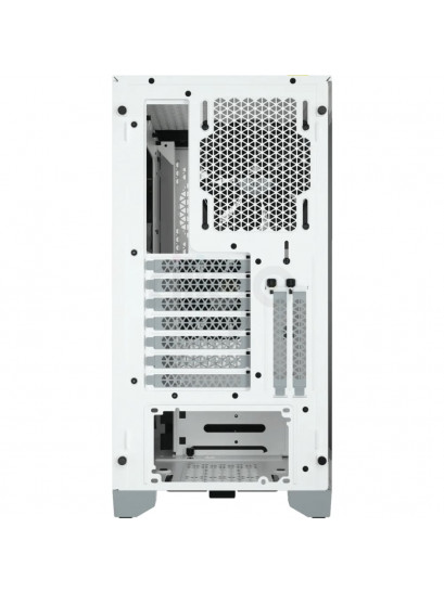 מארז מואר למחשב CORSAIR 4000D AIRFLOW - לבן