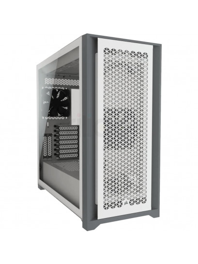 מארז למחשב CORSAIR 5000D AIRFLOW - לבן