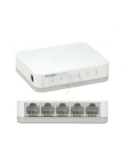 מתג רשת switch עם 5 פורטים ג'יגה 10/100/1000 D-Link