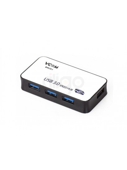 מפצל USB 3.0 איכותי 4 יציאות ל-usb 3 מחברת VCOM