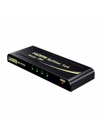 מפצל HDMI ל-4 מסכים מוגבר איכותי 4K@30hz אקונומי