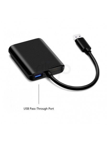 כרטיס רשת מ-USB3.0 ל-2 יציאות LAN RJ45 GIGABIT