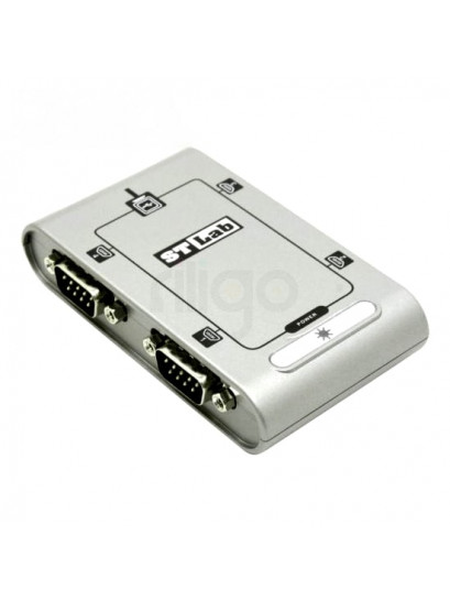 ממיר USB2.0 ל-4 יציאות RS232 דגם ST-LAB U-400