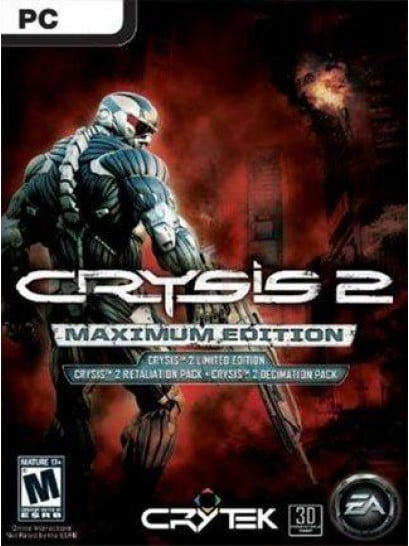 Crysis 2 Maximum Edition - משחק מחשב - STEAM