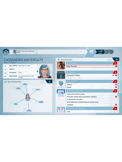 Orwell: Keeping an Eye On You - משחק מחשב - STEAM