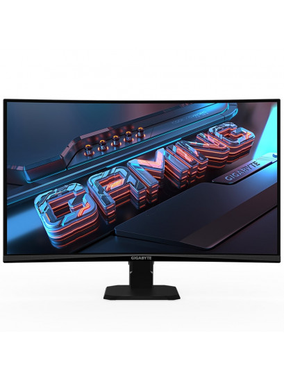 Gigabyte GS27QCA VA מסך קעור 27 אינץ' | חווית גיימינג QHD 180Hz מדהימה עם FreeSync