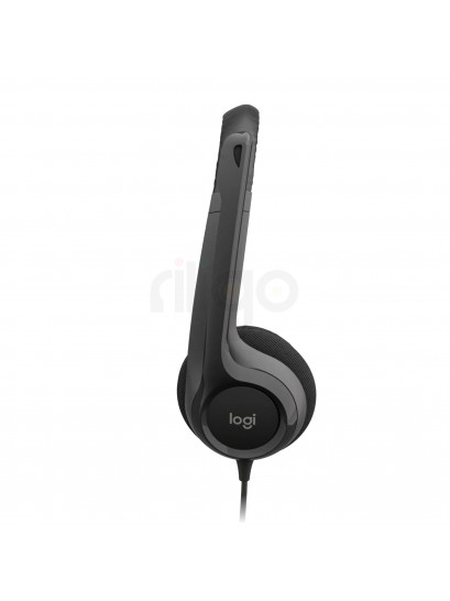אוזניות USB Logitech H390 – סאונד צלול ונוחות מירבית לשיחות ולמוזיקה