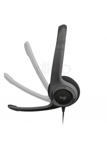 אוזניות USB Logitech H390 – סאונד צלול ונוחות מירבית לשיחות ולמוזיקה