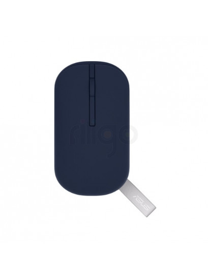 עכבר אלחוטי ASUS MD100 בצבע כחול כהה | חיבור 2.4GHz ו-Bluetooth