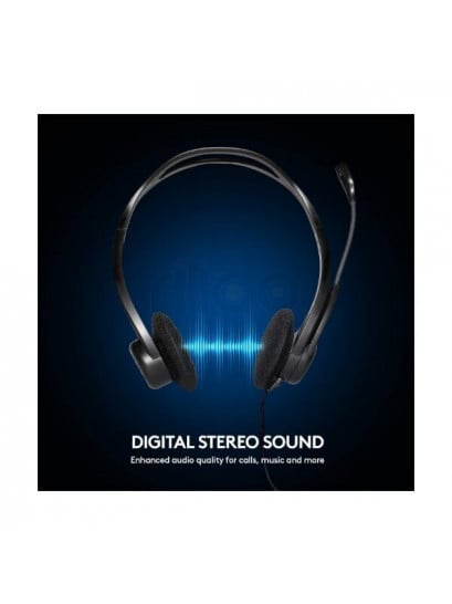 Logitech USB HEADSET – אוזניות USB מקצועיות לשיחות ועידה