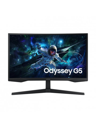 מסך קעור Samsung 27" QHD 165Hz עם פאנל VA מהיר ותמיכה ב־FreeSync – חווית גיימינג סוחפת
