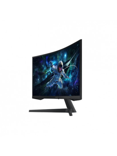 מסך קעור Samsung 27" QHD 165Hz עם פאנל VA מהיר ותמיכה ב־FreeSync – חווית גיימינג סוחפת