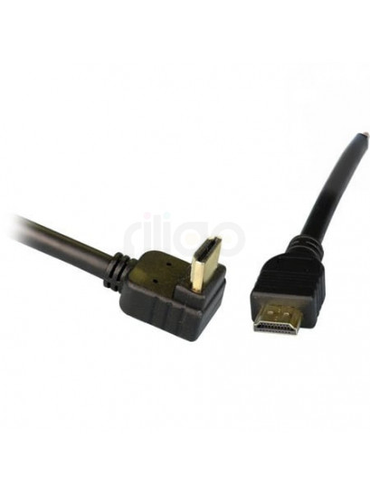 כבל HDMI איכותי | כבל 1.5 מטר | כבל 1 4K זוויתי