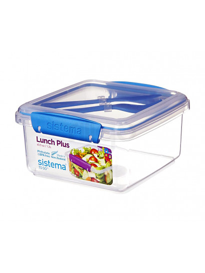 קופסת אוכל  | קופסא סיסטמה 1.2 Sistema To Go Lunch Plus במבחר צבעים