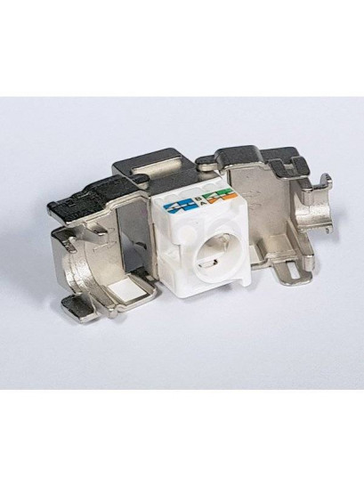מחבר קיסטון Cat 6 RJ-45 איכותי | חיבור רשת מהיר ואמין
