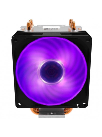 קירור מעבד Cooler Master Hyper H410R RGB | תאימות רחבה ל-AMD ו-Intel | עד 100W TDP