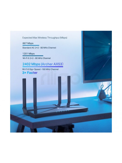 נתב אלחוטי TP-LINK WIFI6 לחיבור אינטרנט יציב ומהיר במיוחד