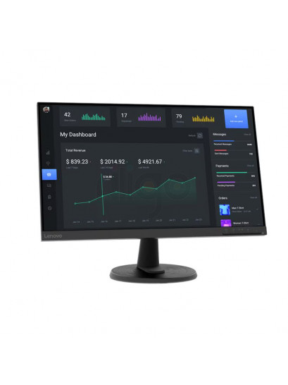מסך מחשב Lenovo 23.8 אינץ - צפייה חלקה