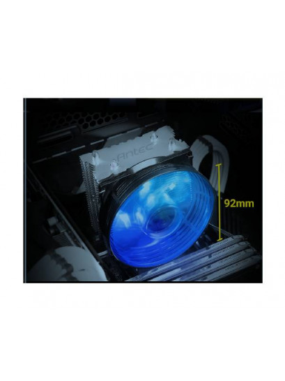 מאוורר למעבד Antec A30 Pro | קירור עוצמתי עד 95W TDP עם תאורת LED כחולה – Antec